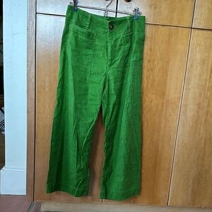 Anthropologie The Colette linen pants by Maeve